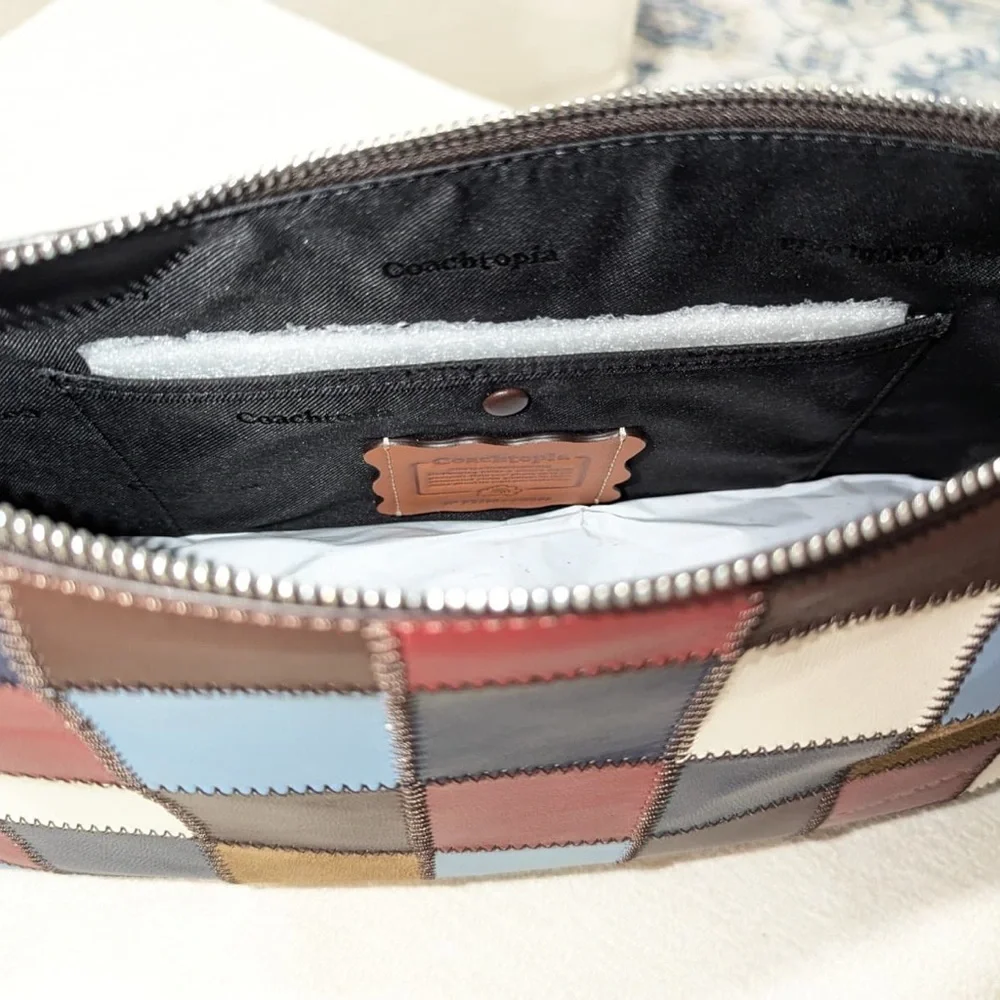 NWT - RARE - Coachtopia Alter/Ego Slouchy Shoulder Bag - CBE00 - Bluebell Multi - Picture 6 of 8